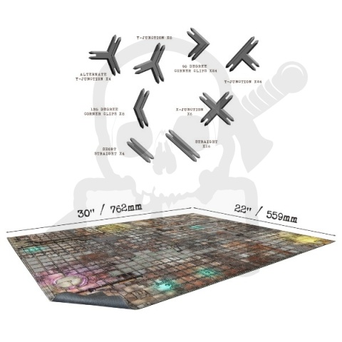 Battle Systems Gothic Cityscape - ponure ruiny