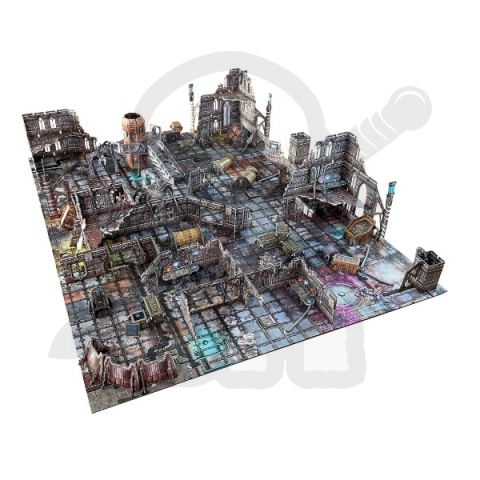 Battle Systems Gothic Cityscape - ponure ruiny