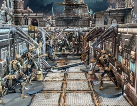 Battle Systems Gothic Cityscape - ponure ruiny