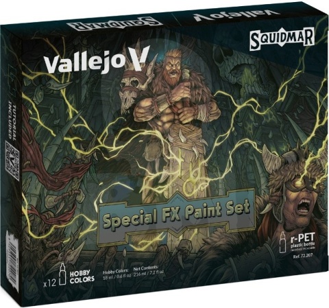 Vallejo 72207 Game Color - Special FX Paint Set by Squidmar Miniatures