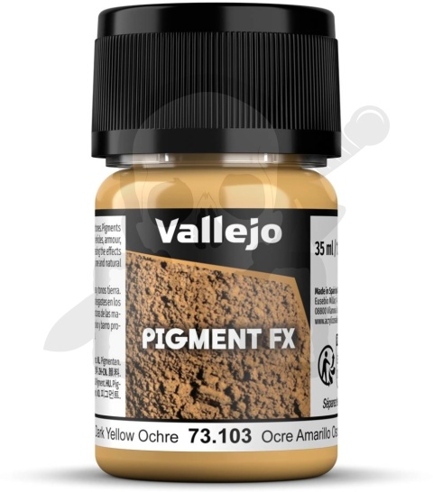 Vallejo 73103 Pigment FX - Dark Yellow Ochre 35 ml
