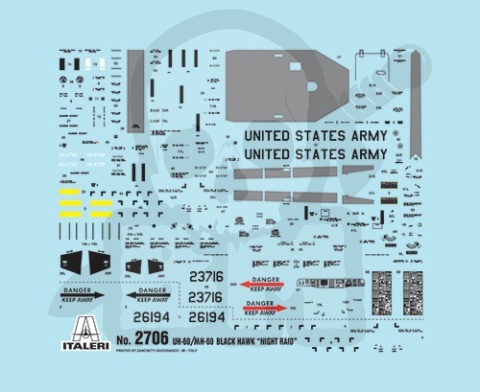 1:48 Uh-60/Mh-60 Black Hawk Night Raid - model śmigłowca