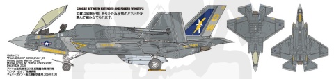 1:72 Tamiya 60794 Lockheed Martin F-35C Lightning II - model samolotu