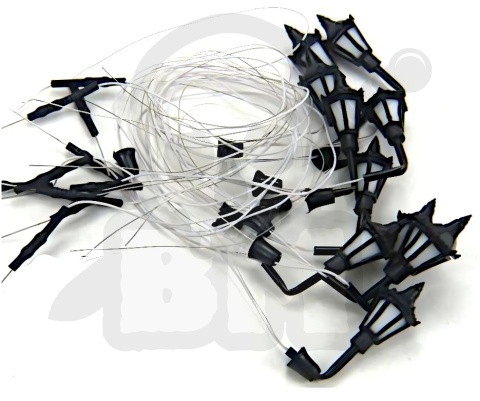 10x klasyczne lampy ścienne z oświetleniem LED