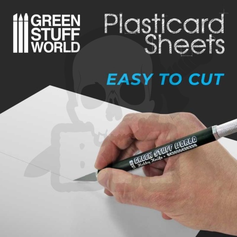 ABS Plasticard - arkusze 1,5mm A4 3 szt. ABS Plasticard - arkusze 1,5mm A4 3 szt.