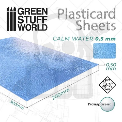 Calm Water Sheet - tafla wody arkusz 20x30cm