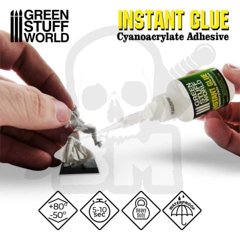 Green Stuff Cyanocrylate Adhesive Glue 20gr klej