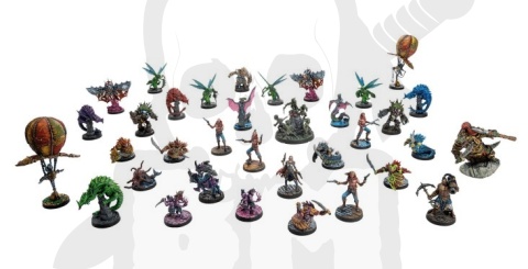 Dungeons & Lasers - Raiders And Beasts Scareguards Archipelago 35 postaci