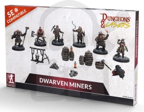 Dungeons & Lasers - Dwarven Miners - krasnoludy górnicy