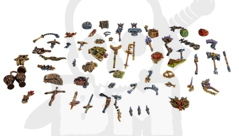 Dungeons & Lasers - Adventurer's Gear Set - wyposażenie śmiałka