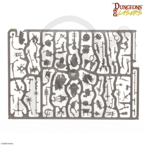 Dungeons & Lasers - Adventurer's Gear Set - wyposażenie śmiałka