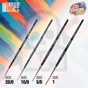 Synthetic Cel Shading Brushes Pack x4 - syntetyczne pędzelki do cieniowania