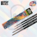 Synthetic Cel Shading Brushes Pack x4 - syntetyczne pędzelki do cieniowania