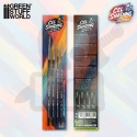 Synthetic Cel Shading Brushes Pack x4 - syntetyczne pędzelki do cieniowania