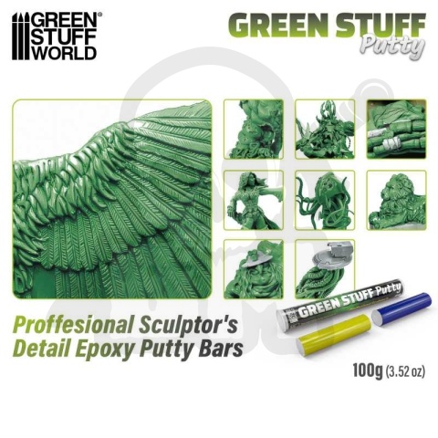 Green Stuff Bar 100 gr. masa modelarska