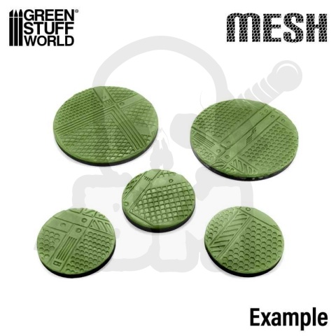 Mesh Rolling Pin wałek do odciskania miniaturowych tekstur SF