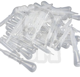 Plastic dropper - pipety pipeta 50 szt. 1,5ml