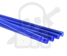 Pręty akrylowe - okrągłe 2,4 mm niebieskie