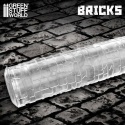 Rolling Pin Bricks wałek do odciskania miniaturowych tekstur cegły