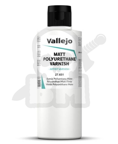 Vallejo 27651 Polyurethane Matt Varnish 200ml