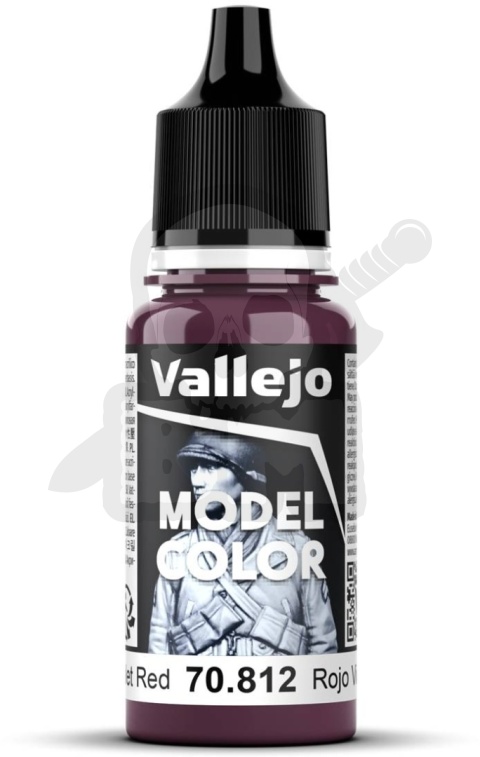 Vallejo 70812 Model Color 18ml Violet Red 70.812