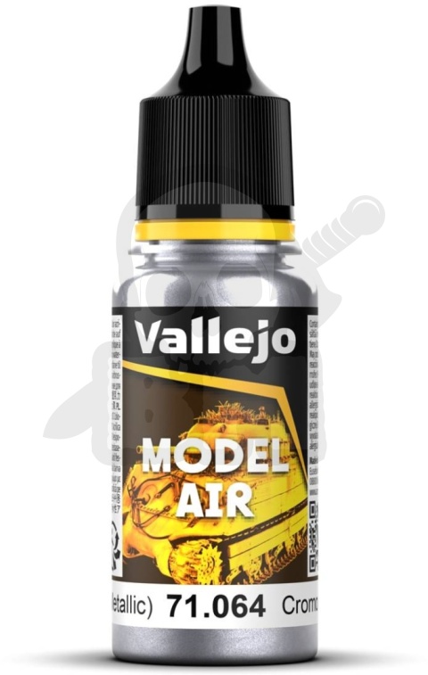Vallejo 71064 Model Air 18ml Chrome