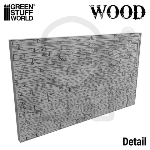 Wood Planks Rolling Pin wałek do odciskania miniaturowych tekstur