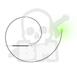 Zielone diody LED - 1mm