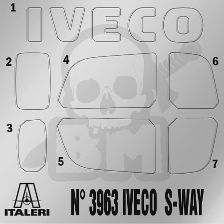 1:24 Model ciężarówki Iveco S-Way