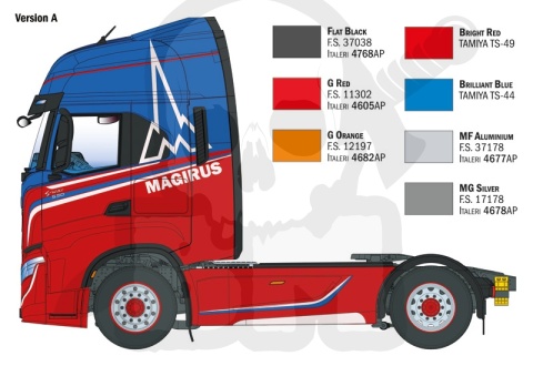 1:24 Model ciężarówki Iveco S-Way