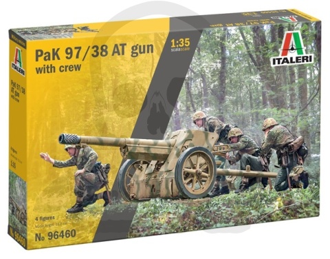 1:35 Pak 97/38 At Gun with crew - model niemieckiej armaty ppanc z załogą