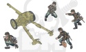1:35 Pak 97/38 At Gun with crew - model niemieckiej armaty ppanc z załogą