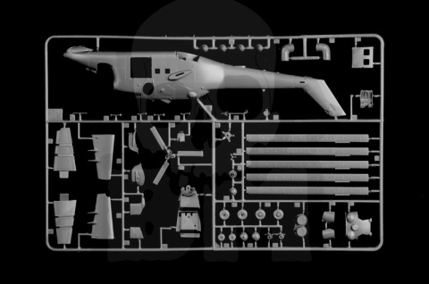 1:72 Mil Mi-24P/Mi-35P - model śmigłowca szturowego - "latający czołg"