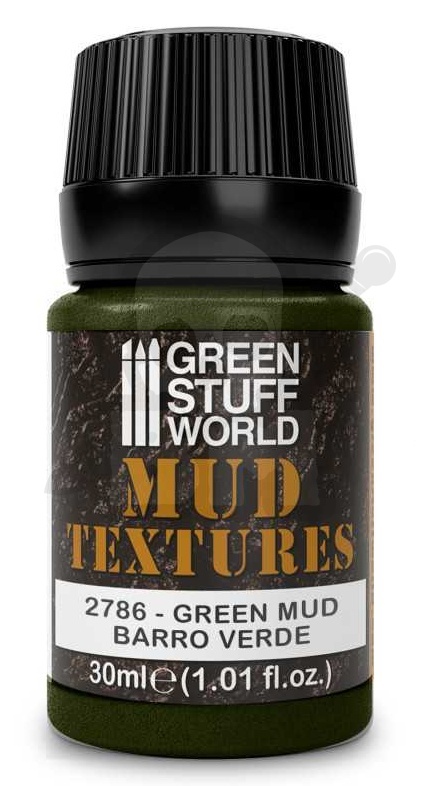 Acrylic Mud Textures - Green Mud 30ml
