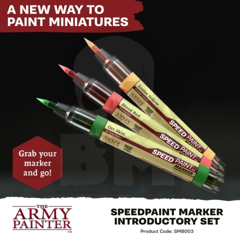 Army Painter Speedpaint 2.0 Marker Introductory Set - zestaw 3 farb