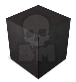 Cokół ekspozycyjny na figurki 4x4cm czarny