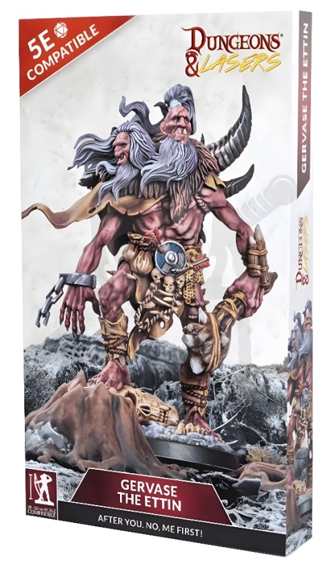 Dungeons & Lasers - Gervase The Ettin - dwugłowy olbrzym