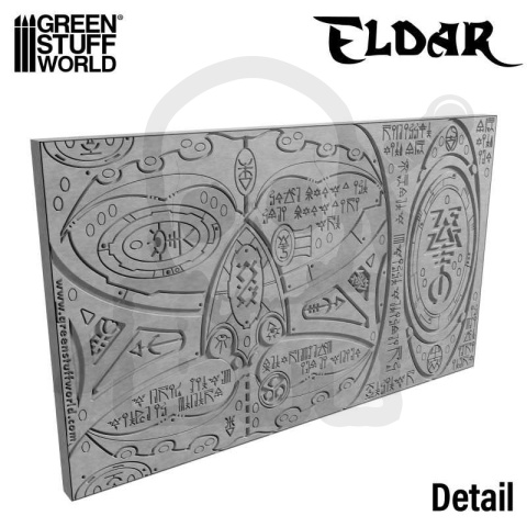 Green Stuff Rolling Pin wałek do tekstur Eldar