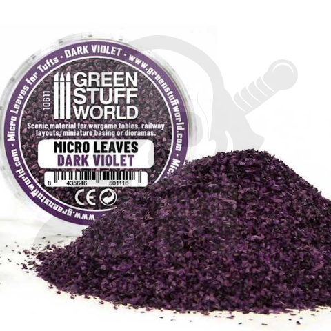Micro Leaves - Dark Violet Mix liście 15 g. Micro Leaves - Dark Violet Mix liście 15 g.