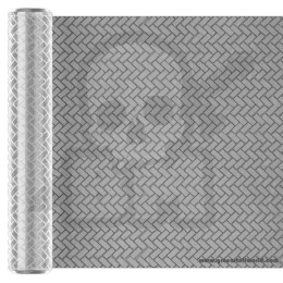 Rolling Pin Herringbone wałek do odciskania tekstur bruku