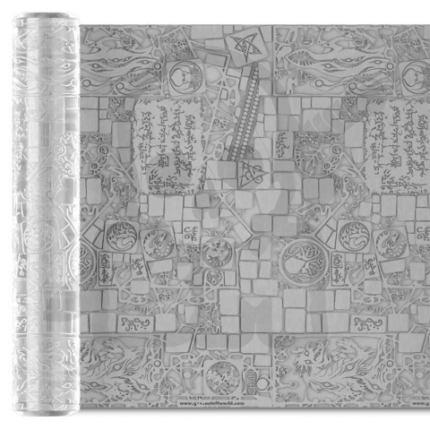 Rolling Pin Madness of Cthulhu wałek do odciskania tekstur małe cegiełki