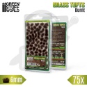 Static Grass Tufts 6mm - Burnt Brown