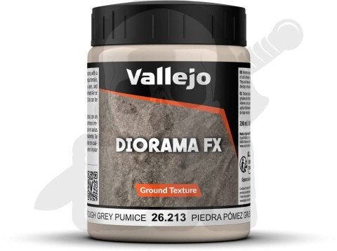 Vallejo 26213 Diorama Effects 200 ml Rough Grey Pumice