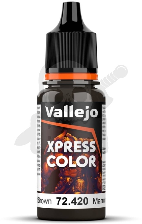 Vallejo 72420 Game Color Xpress 18ml Wasteland Brown