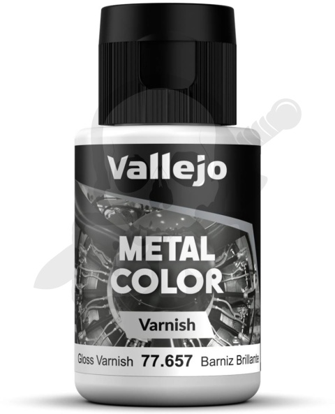 Vallejo 77657 Metal Color 32 ml Gloss Metal Varnish