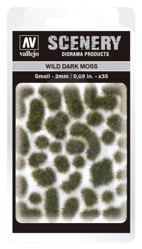 Vallejo SC402 Wild Tuft - Dark Moss 2mm