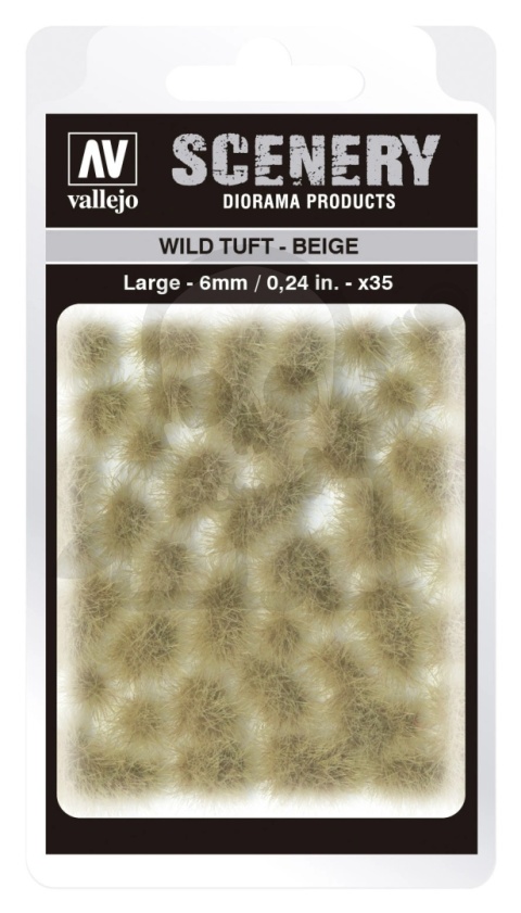 Vallejo SC420 Wild Tuft - Beige 6mm