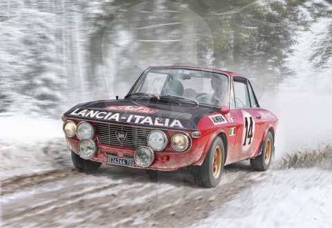 1:24 Lancia Fulvia HF Rally Monte Carlo 1972 - model samochodu