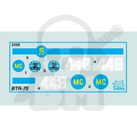 1:35 Model rosyjskiego kołowego transportera opancerzonego LIM/BTR-70