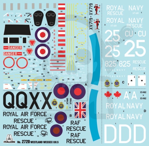 1:48 Model śmigłowca Wessex UH.5 - Falklands War